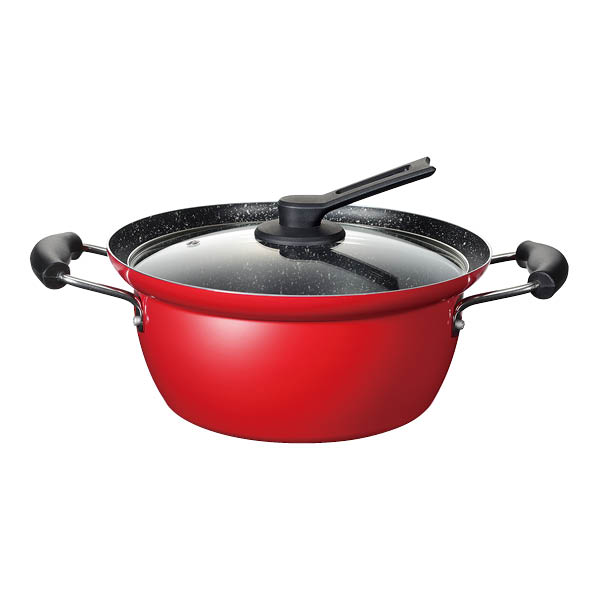 にこみーな IH対応フチ付両手鍋24cm | 商品詳細 | マイ・グリーン