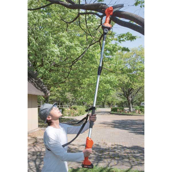 ファミラ　充電式コードレス　2WAY　高枝チェーンソー