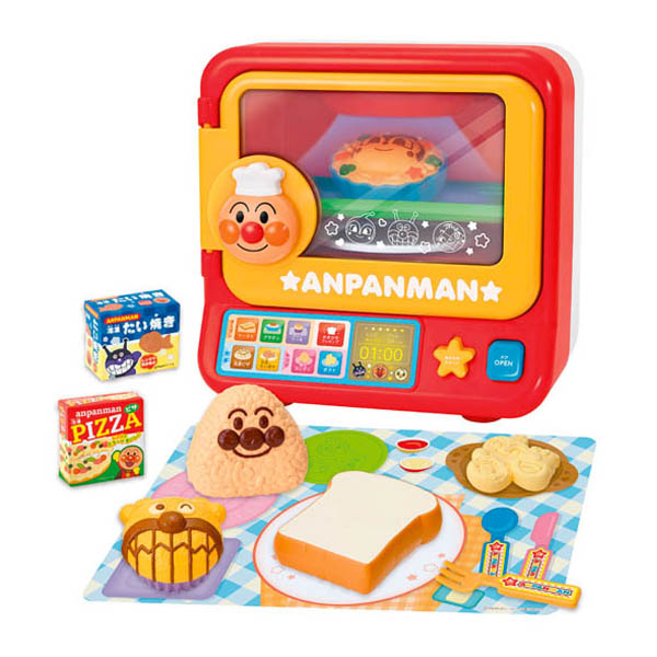 アンパンマン　こんがり焼けたよ！いろがわりオーブンレンジDX