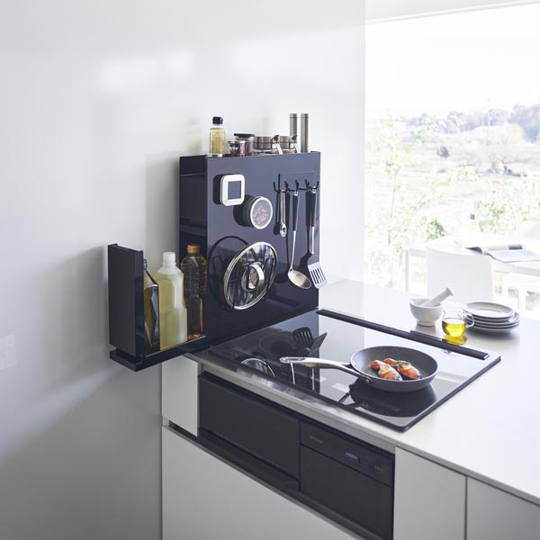 tower 隠せる調味料ラック2段 ブラック | 商品詳細 | マイ・グリーン
